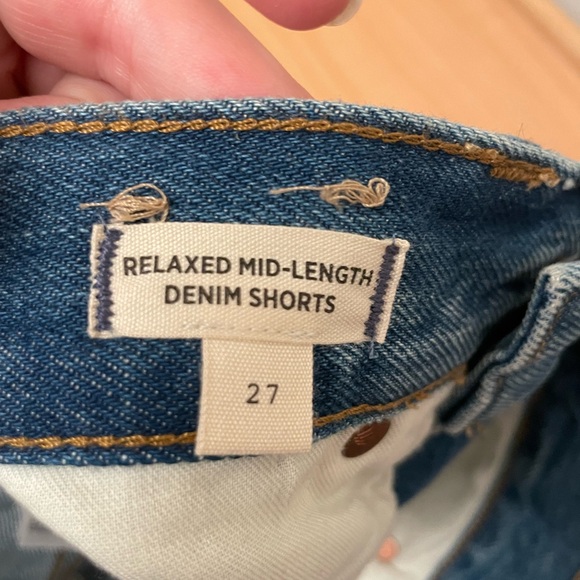 Madewell Rexlaxed Mid-length Denim Shorts - Picture 4 of 4